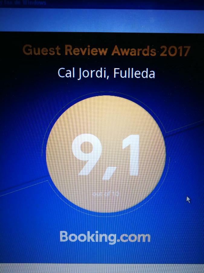Cal Jordi, Fulleda Apartment Екстериор снимка